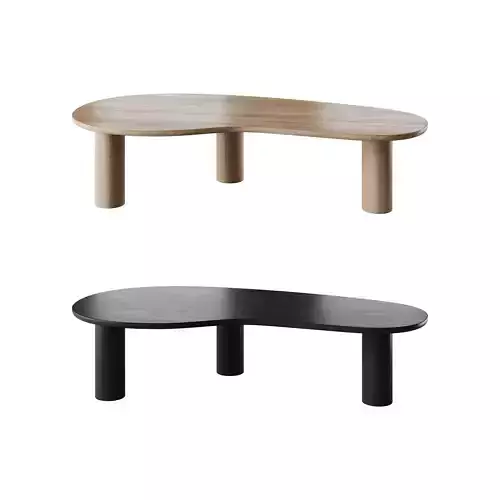 Aesthetic coffee table 3D model