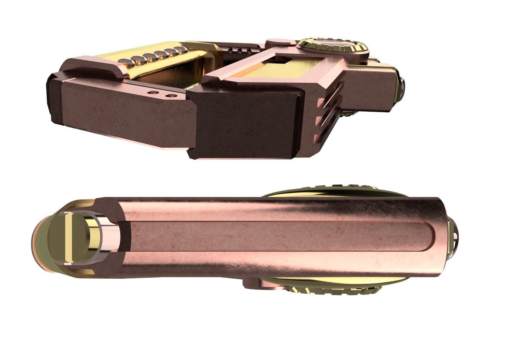 Tellarite Blaster DSC 3D print model_3