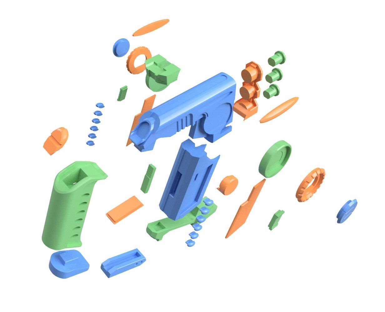 Tellarite Blaster DSC 3D print model_6