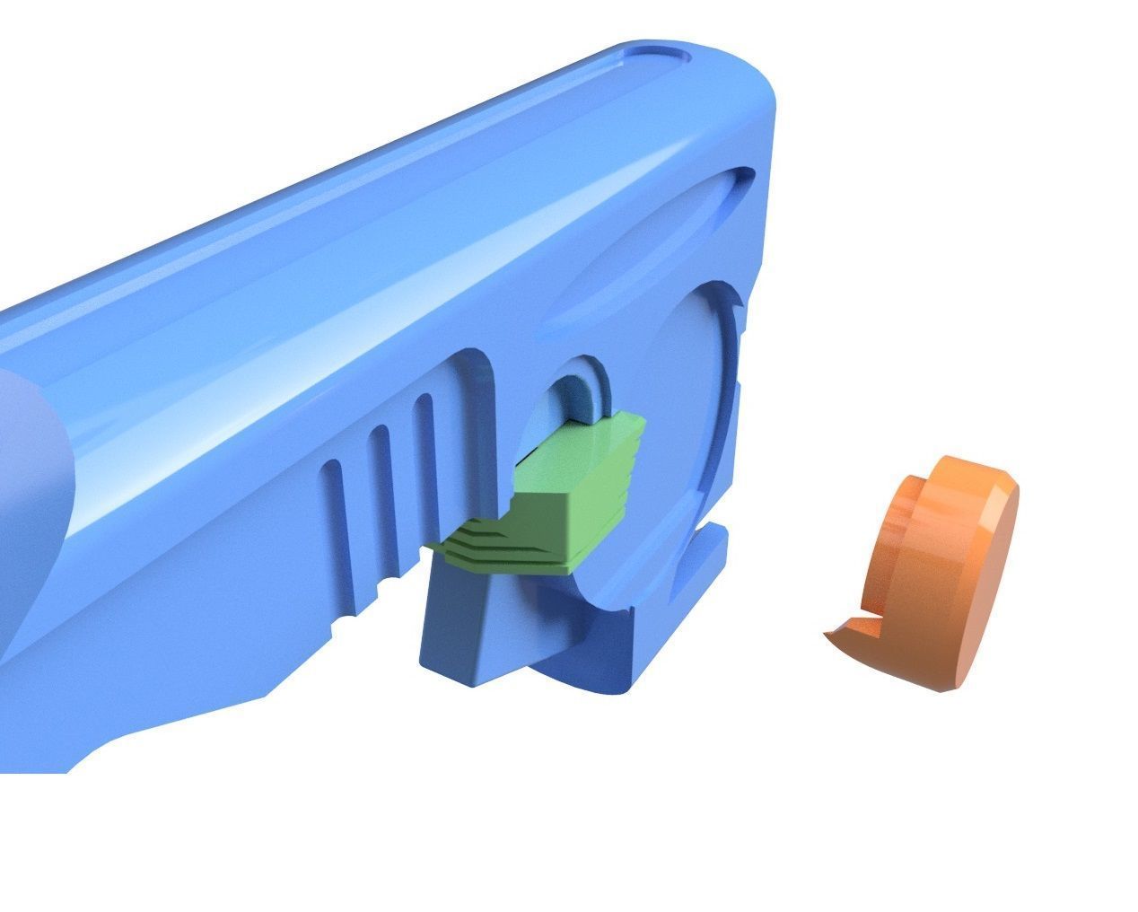 Tellarite Blaster DSC 3D print model_8