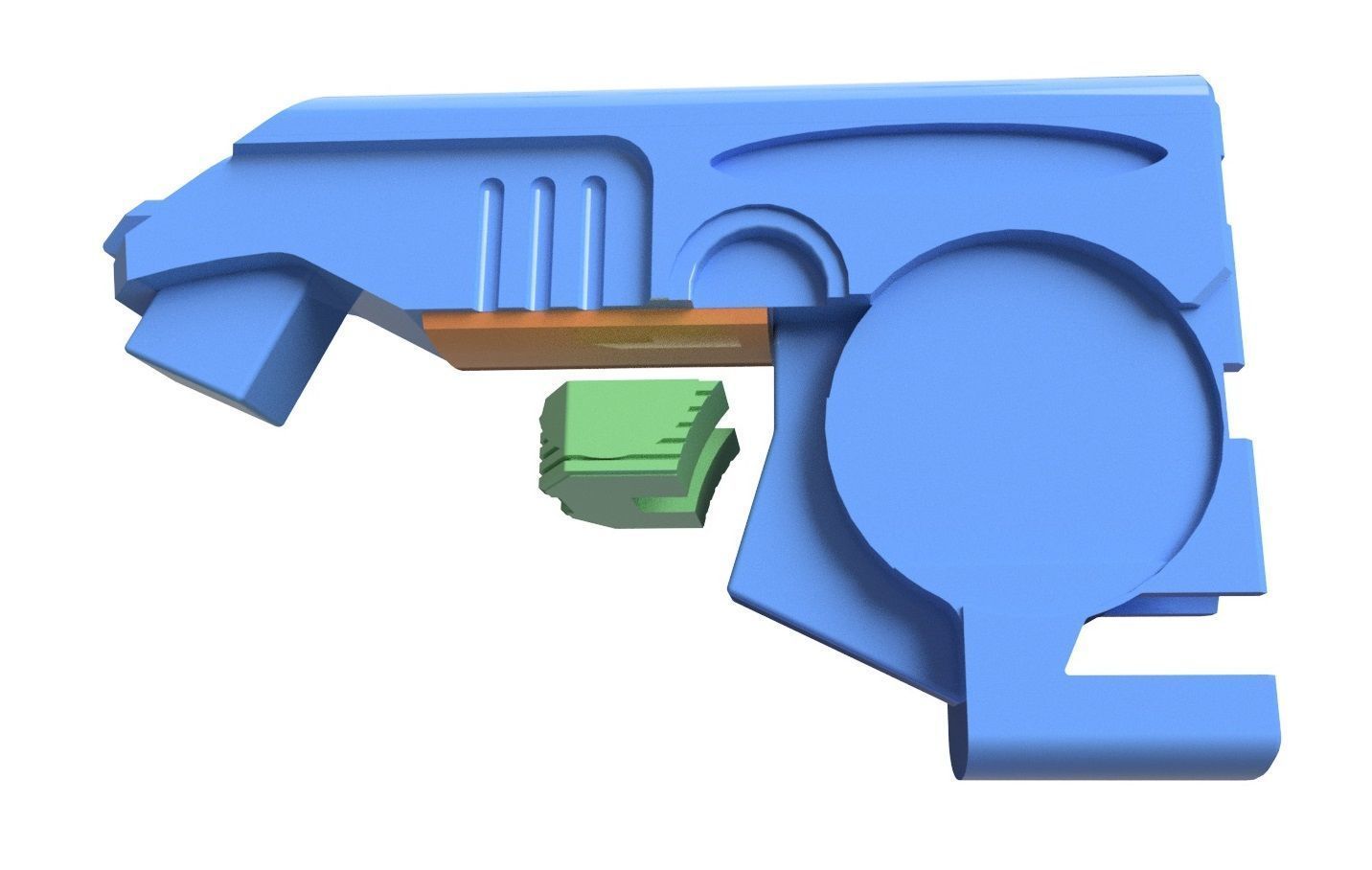 Tellarite Blaster DSC 3D print model_7