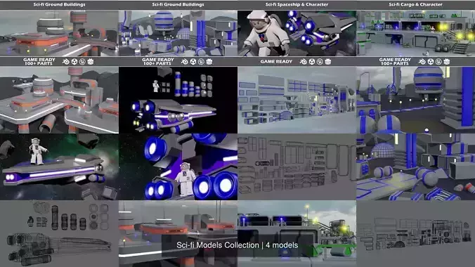 Sci-fi Models Collection 