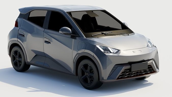 byd seagull Low-poly 3D model