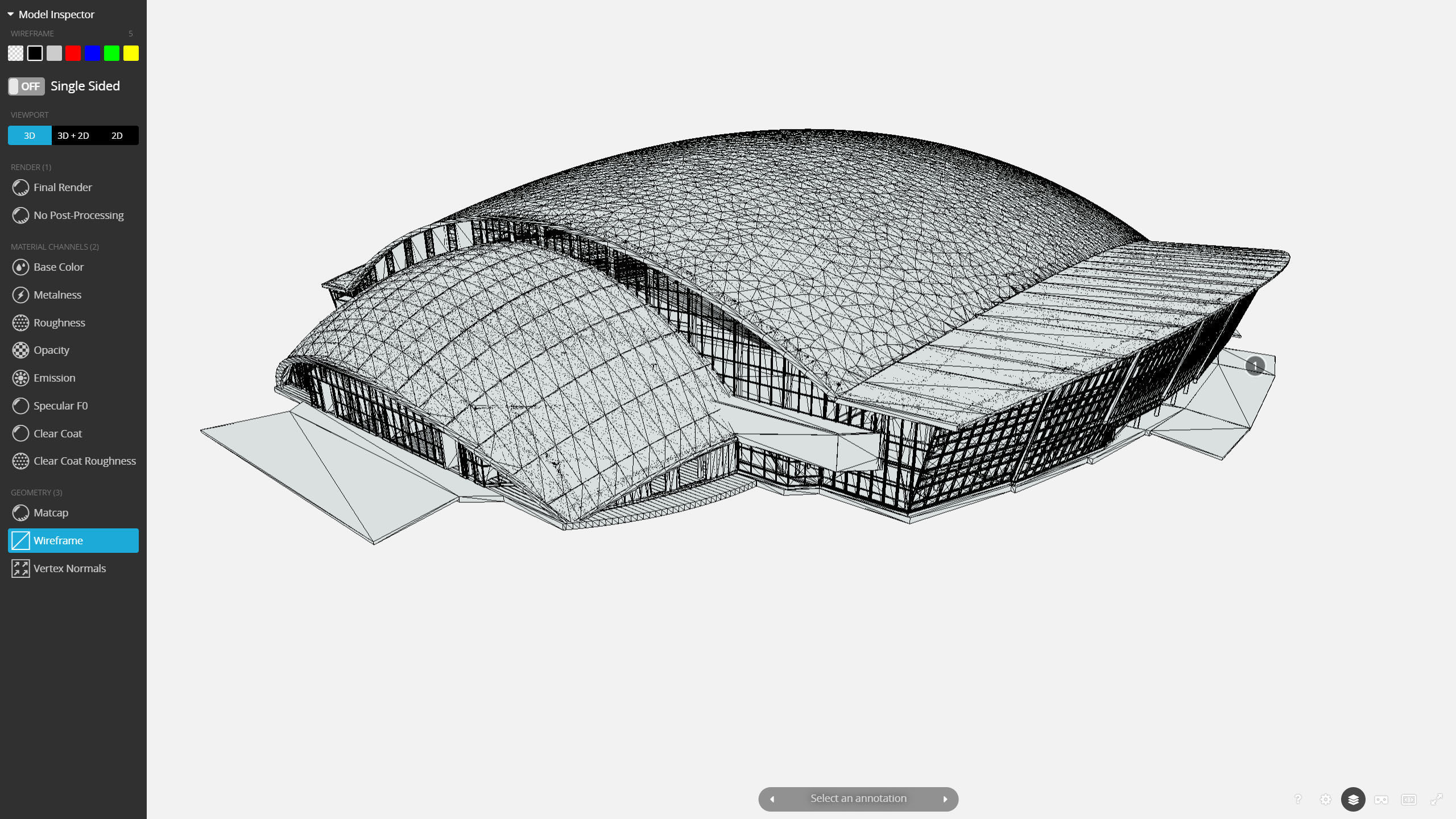 M0007 Indoor Stadium 3d model 3D model_7