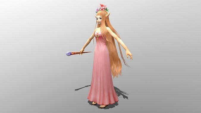 Tifaris Low-poly 3D model
