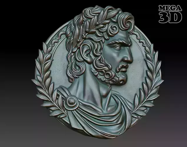 Roman King basrelief 08 240926