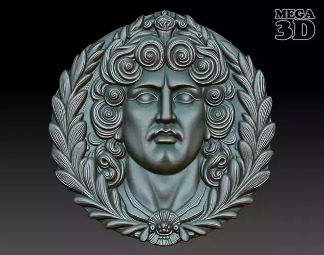 Roman King basrelief 02 240926