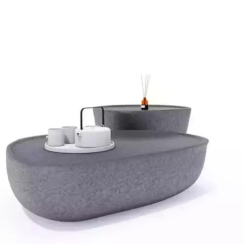 Coffee Table - Stony 3D model