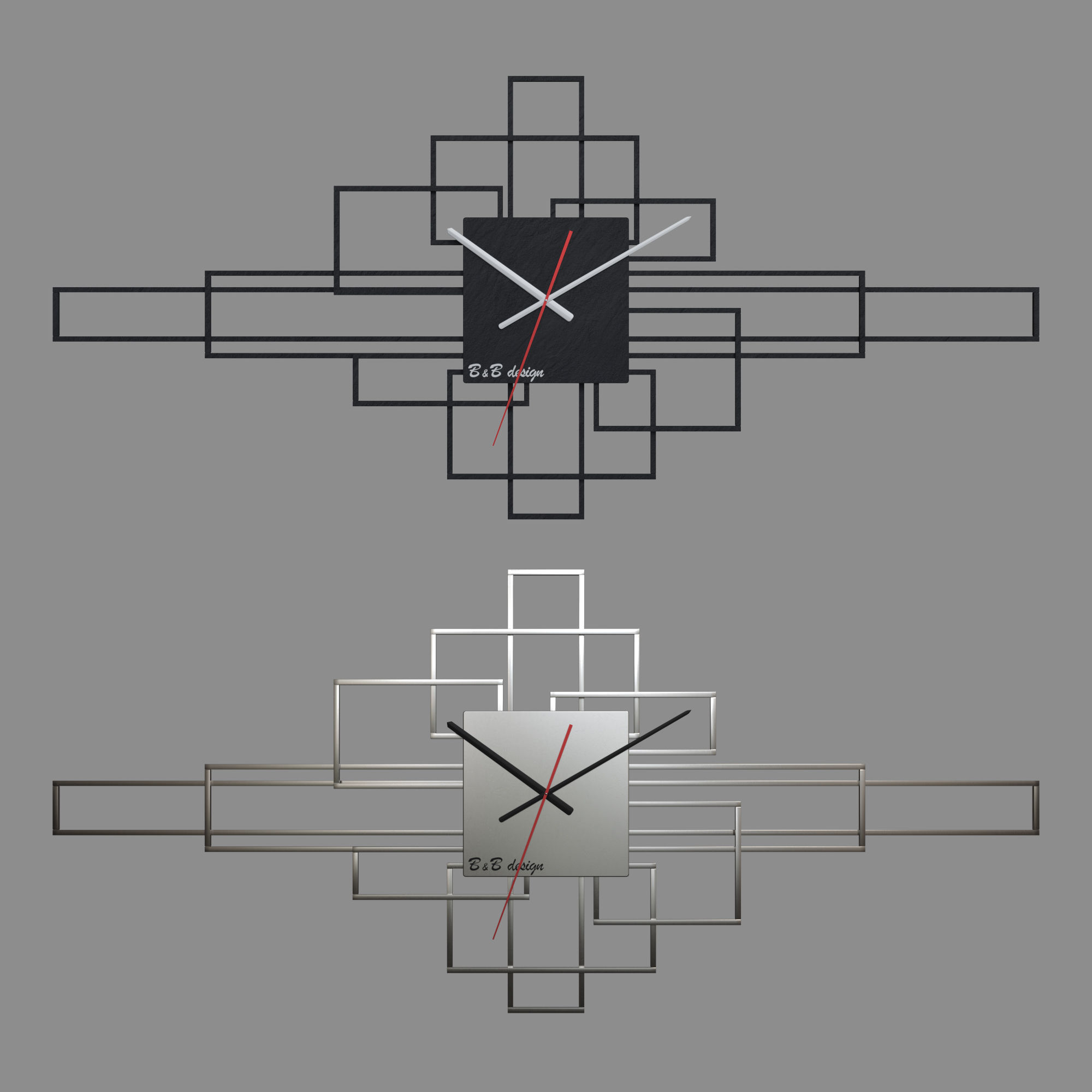 Wall Clock BsB Design Level 3D model_5