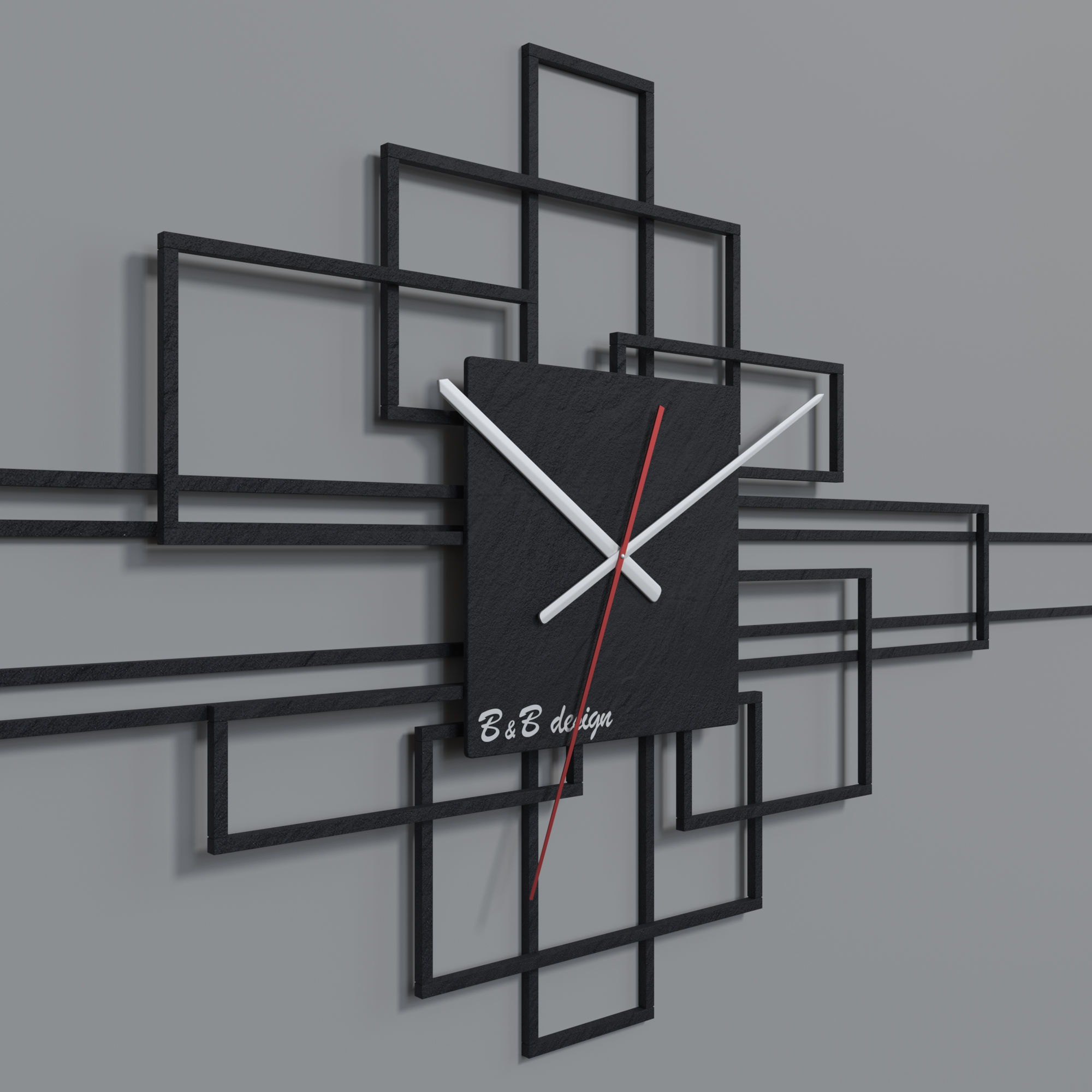 Wall Clock BsB Design Level 3D model_2