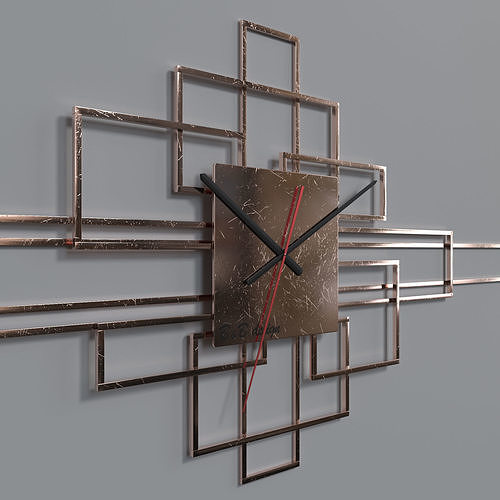 Wall Clock BsB Design Level 3D model