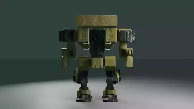 war gear 000 Low-poly 3D model
