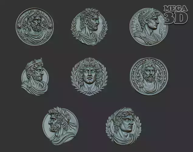 Roman King basrelief Pack A 240926