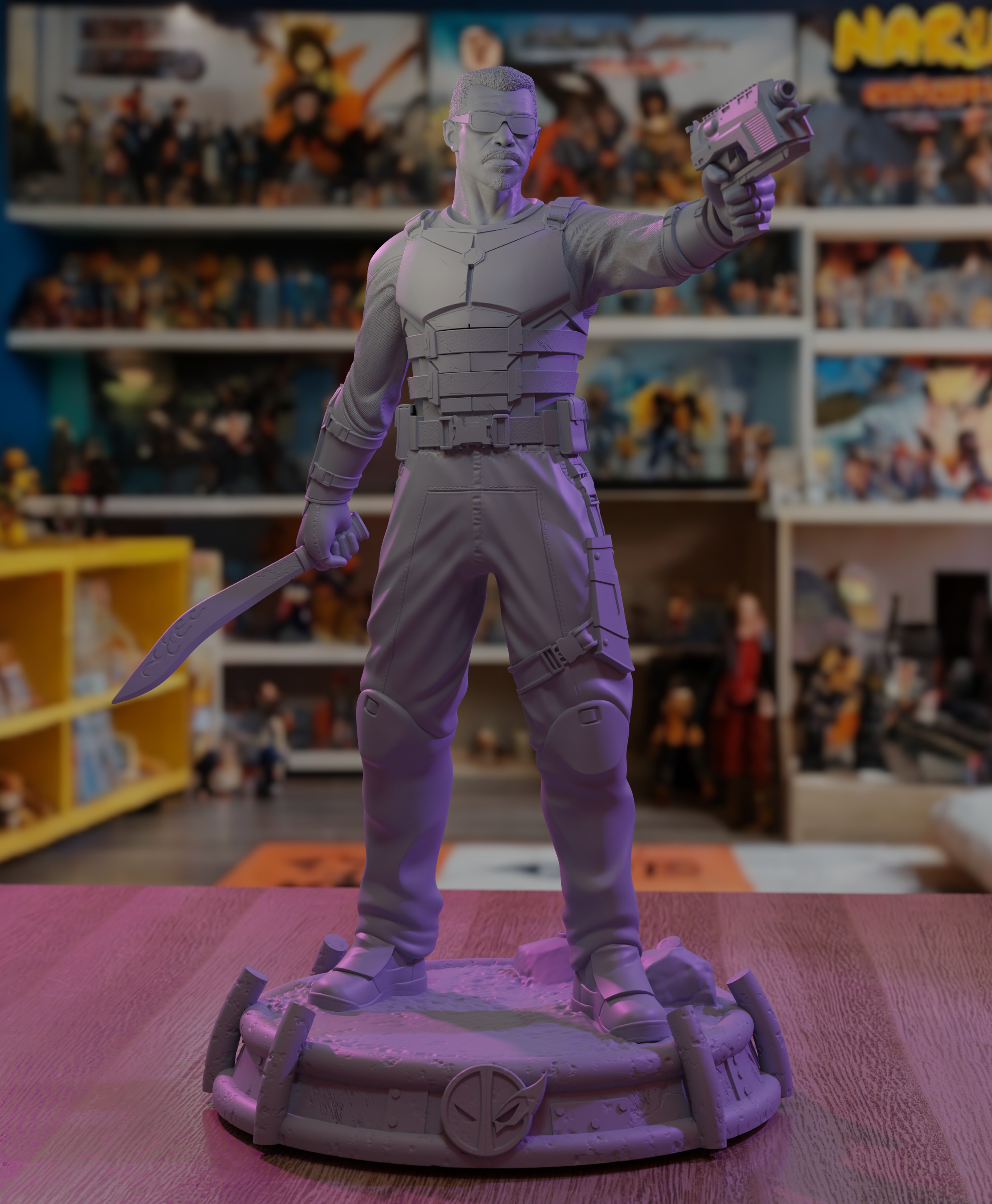 Blade - Deadpool and Wolverine 3D print model_9