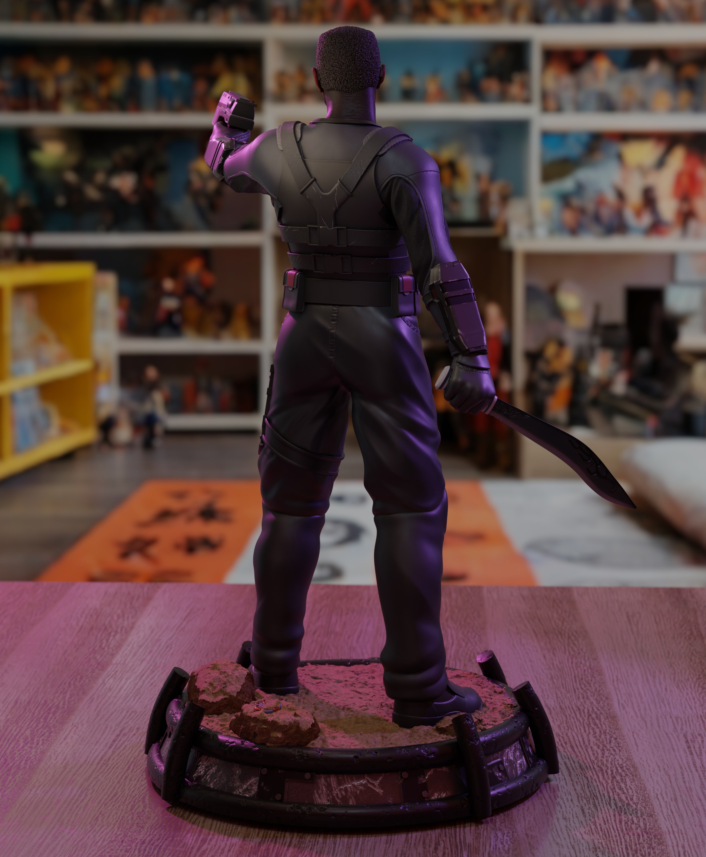 Blade - Deadpool and Wolverine 3D print model_7