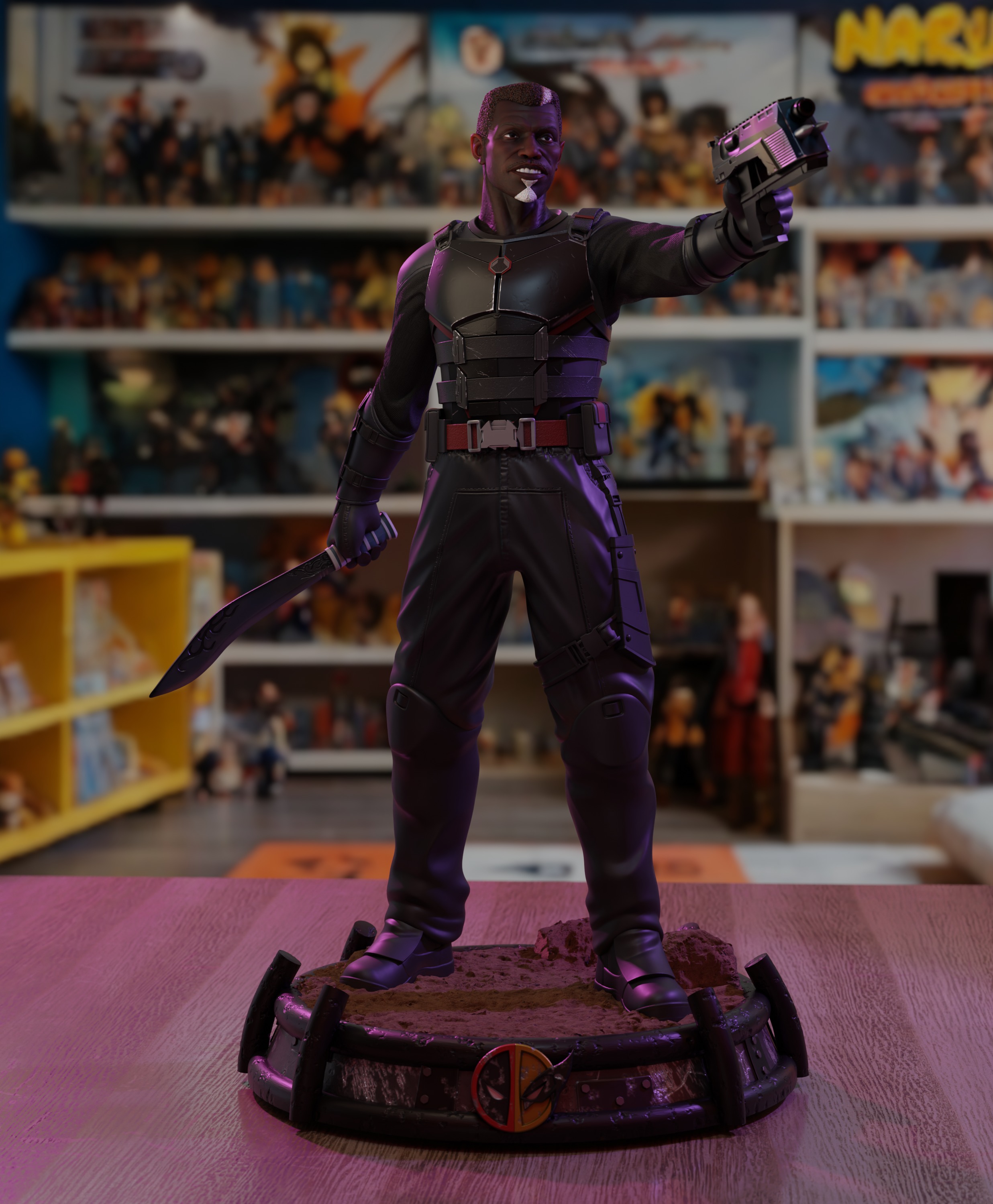 Blade - Deadpool and Wolverine 3D print model_1