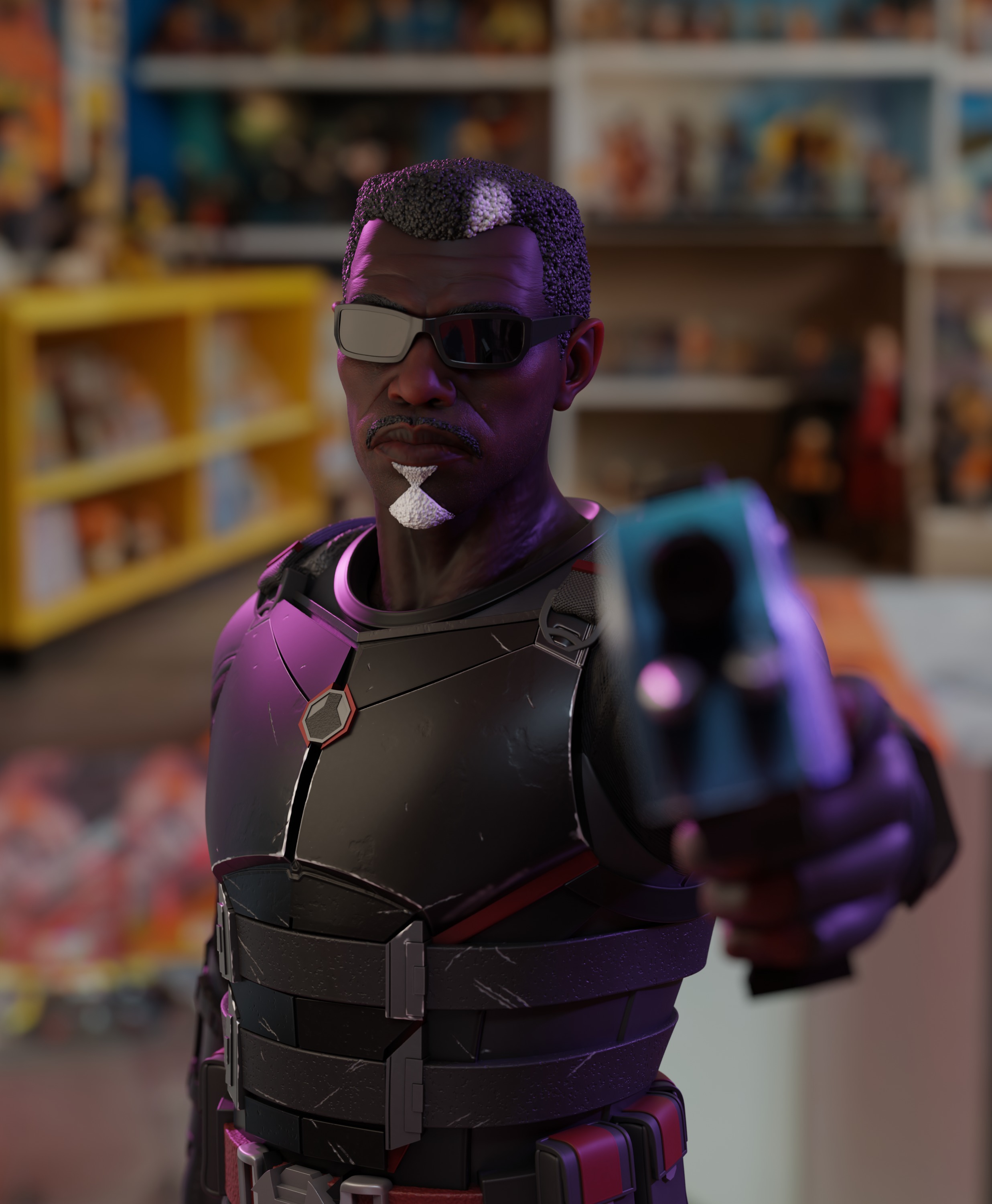 Blade - Deadpool and Wolverine 3D print model_2