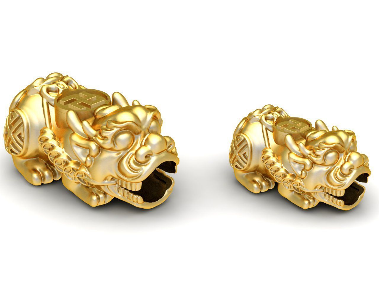 6004 Buddha Symbol Pixiu 3D print model_1