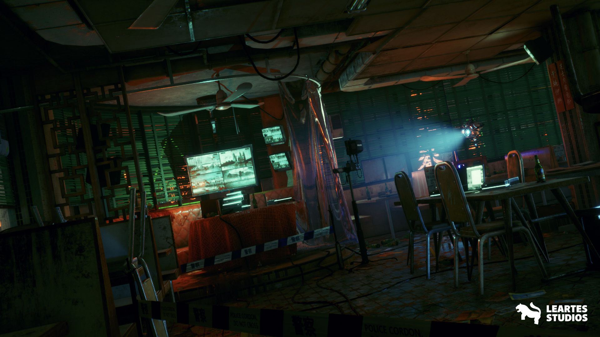 Restaurant Cafe Mega Bundle Low-poly 3D model_12