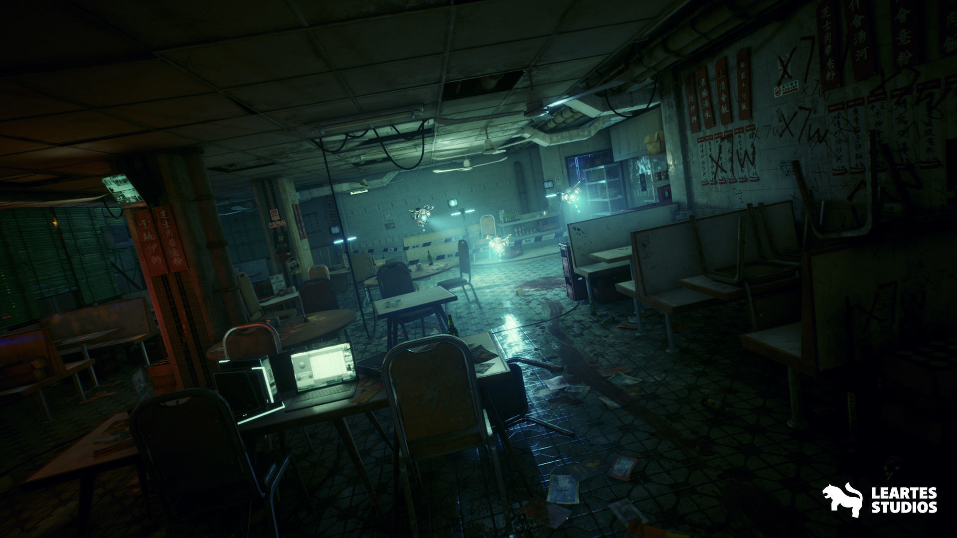 Restaurant Cafe Mega Bundle Low-poly 3D model_10