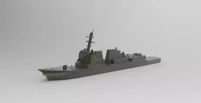USS Nathan James Navy 3D model