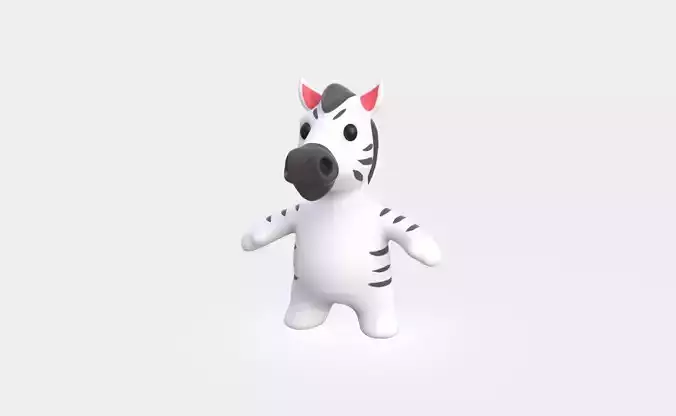 Little animal baby - Zebra cute - Character031