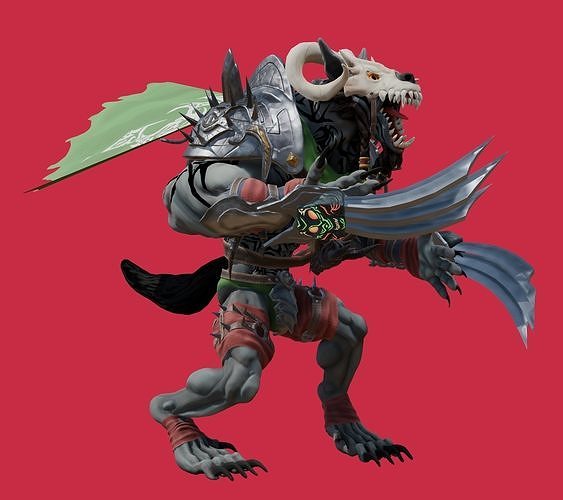 Assassin Werefenrir Free 3D model
