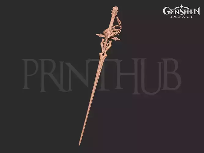 Genshin Impact Absolution weapon for cosplay