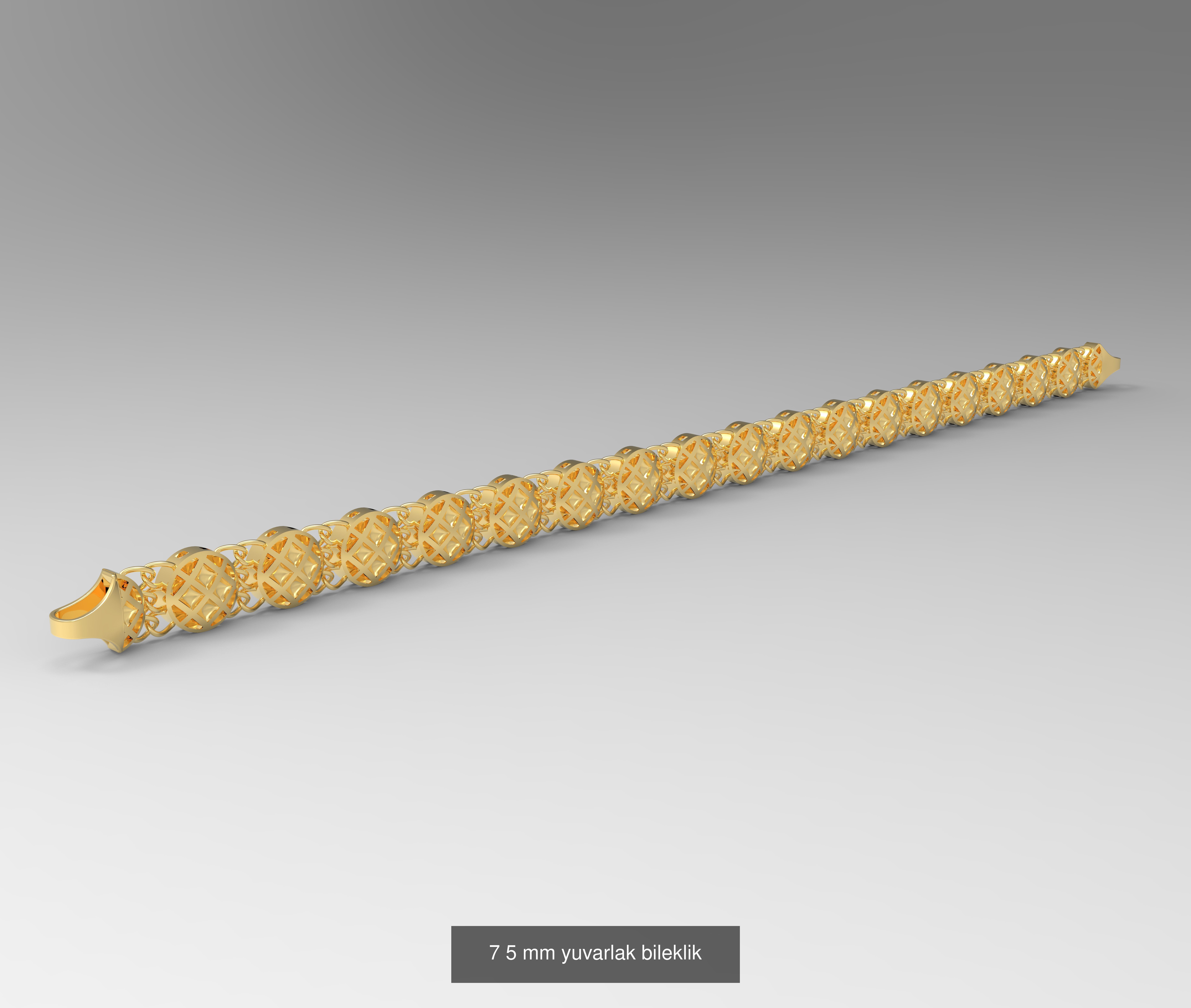 10 adet hazir bileklik koleksiyonu 3D Model Collection_4