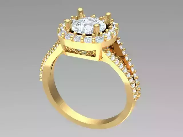 Solitaire ring