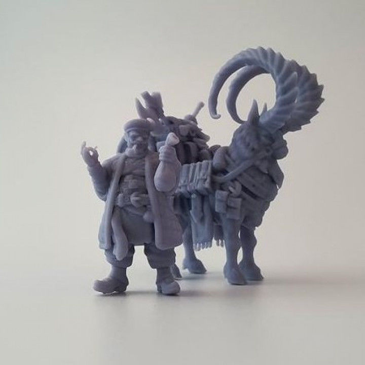 Half Orc Merchant 3D print model_3
