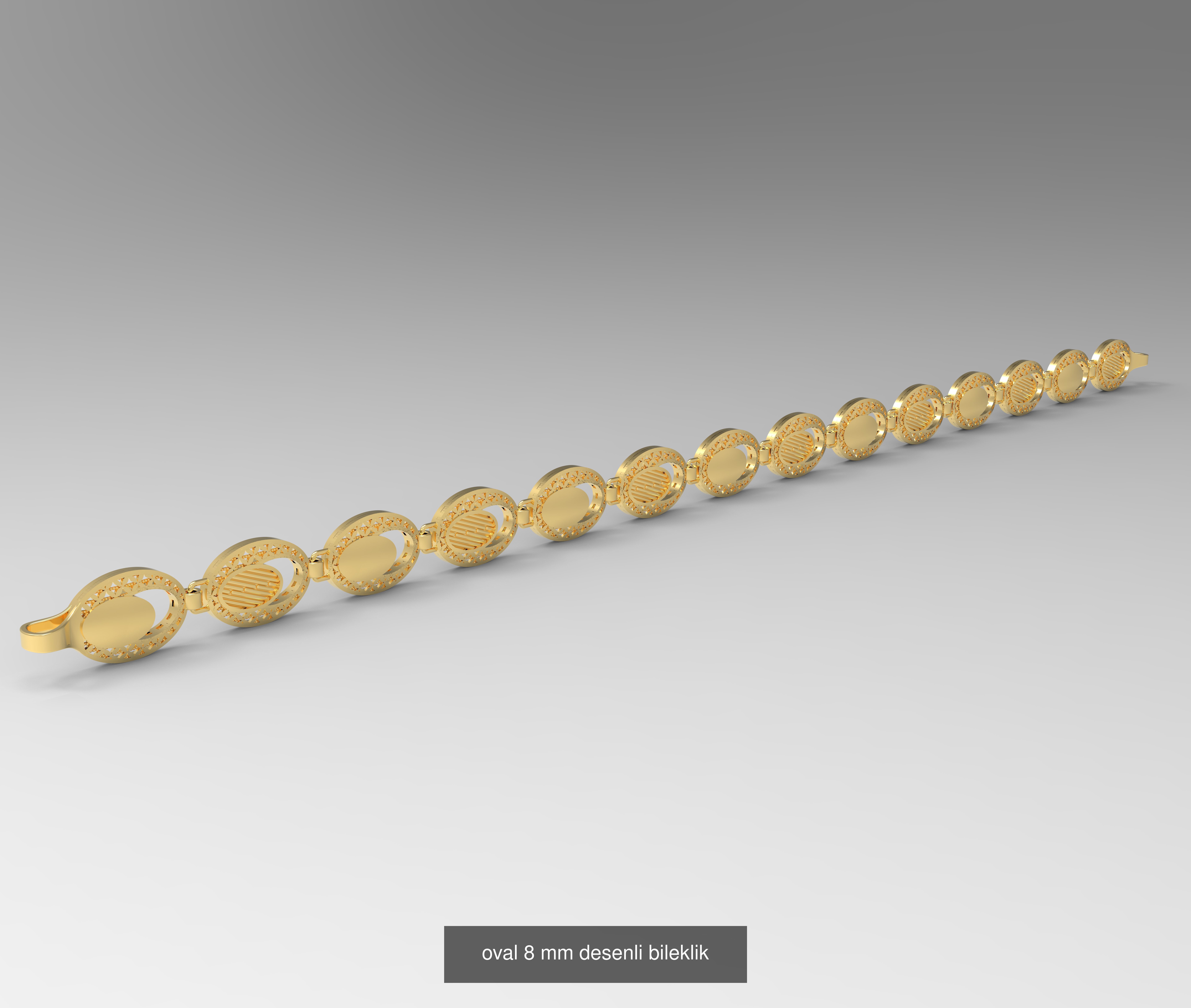 10 adet hazir bileklik koleksiyonu 3D Model Collection_9