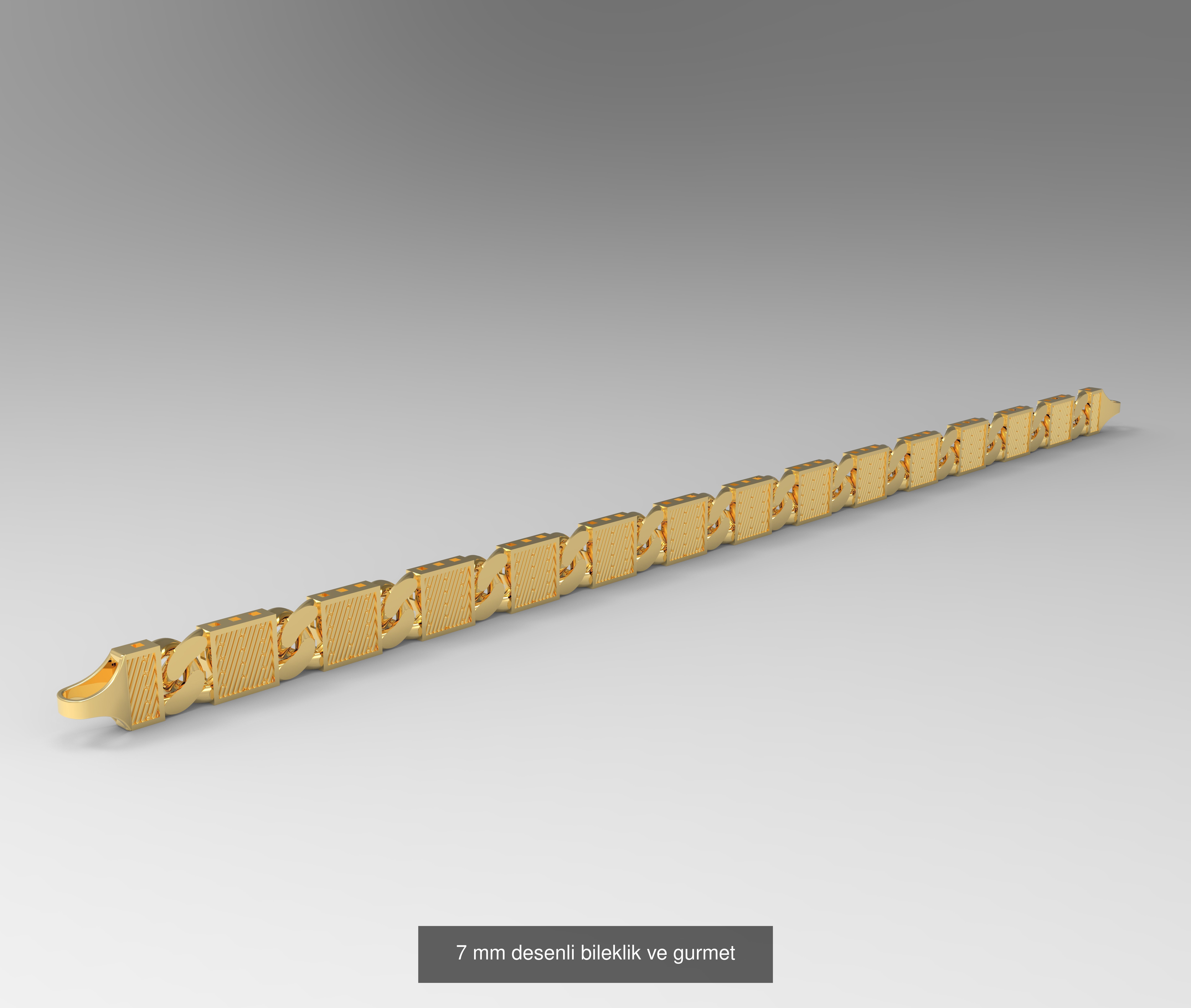 10 adet hazir bileklik koleksiyonu 3D Model Collection_6