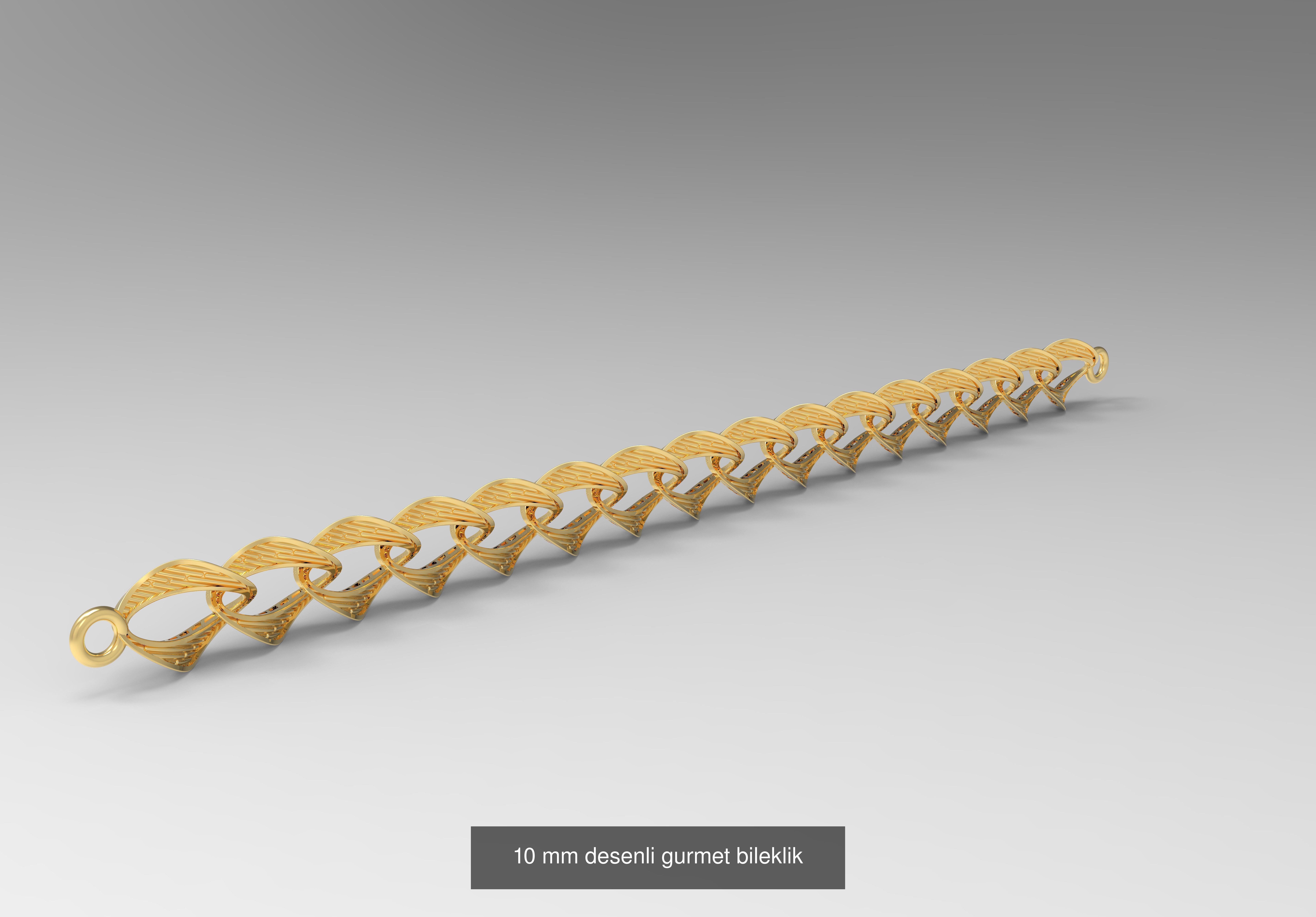 10 adet hazir bileklik koleksiyonu 3D Model Collection_6