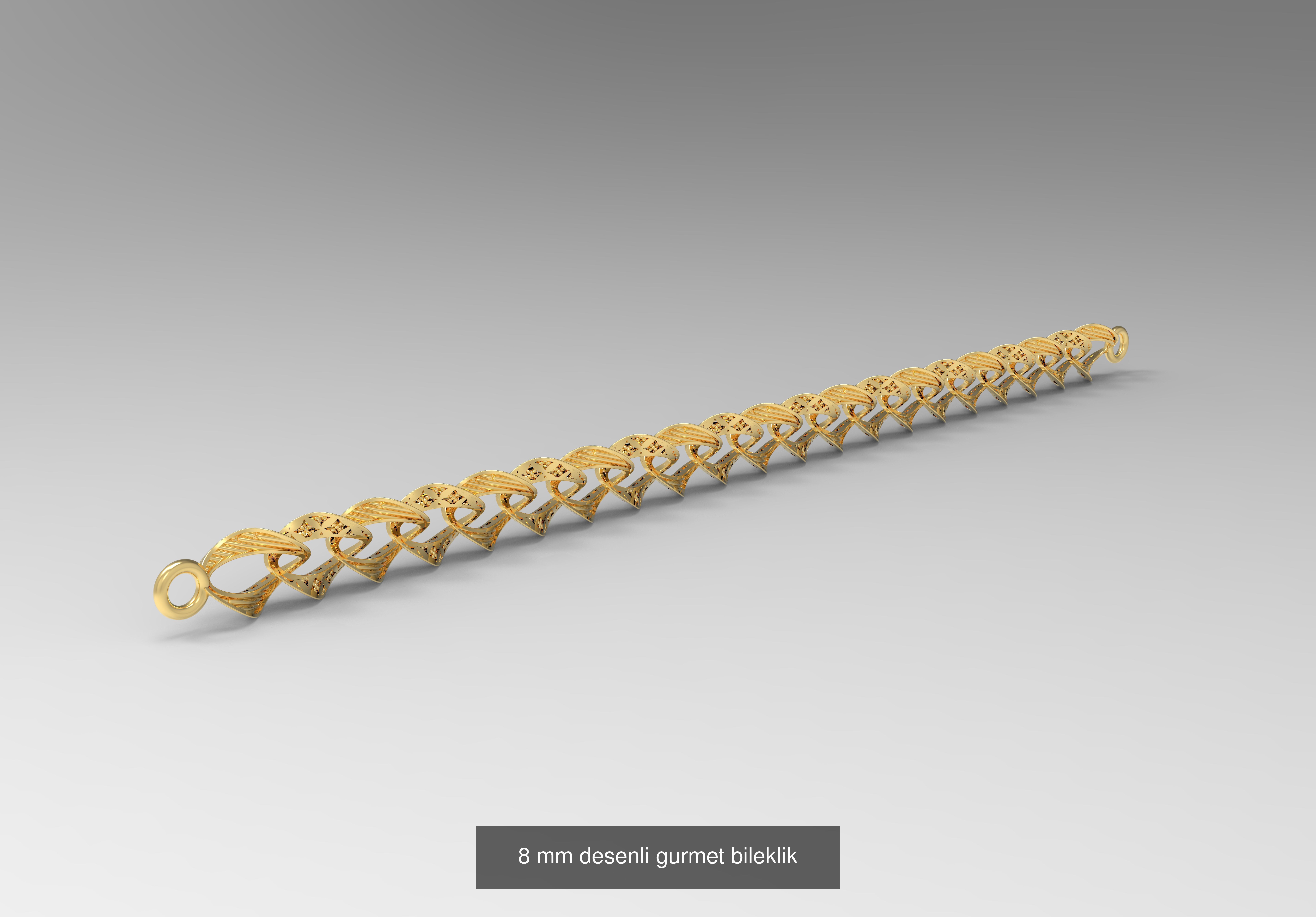 10 adet hazir bileklik koleksiyonu 3D Model Collection_9