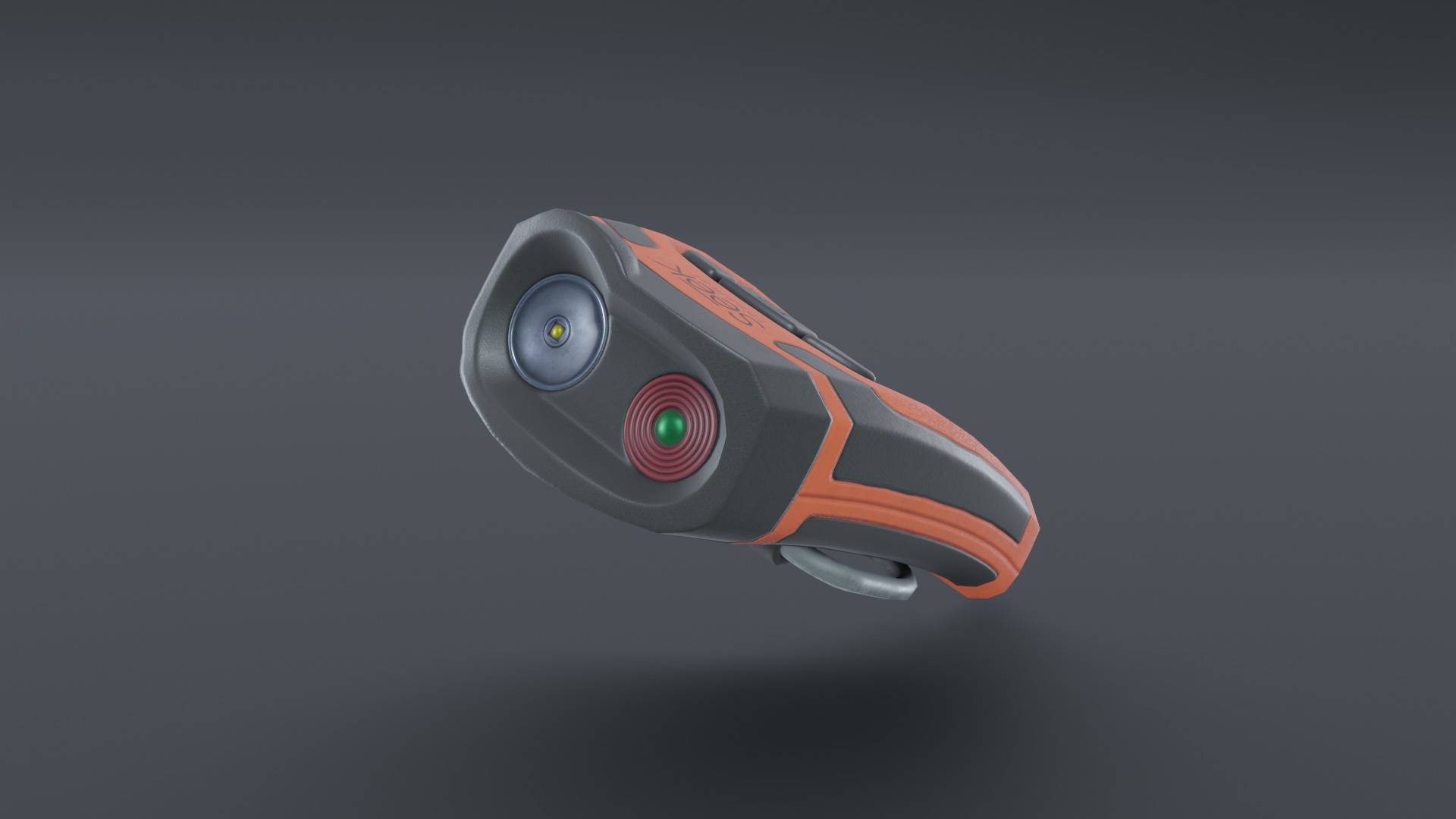 Thermal Camera Low-poly 3D model_5