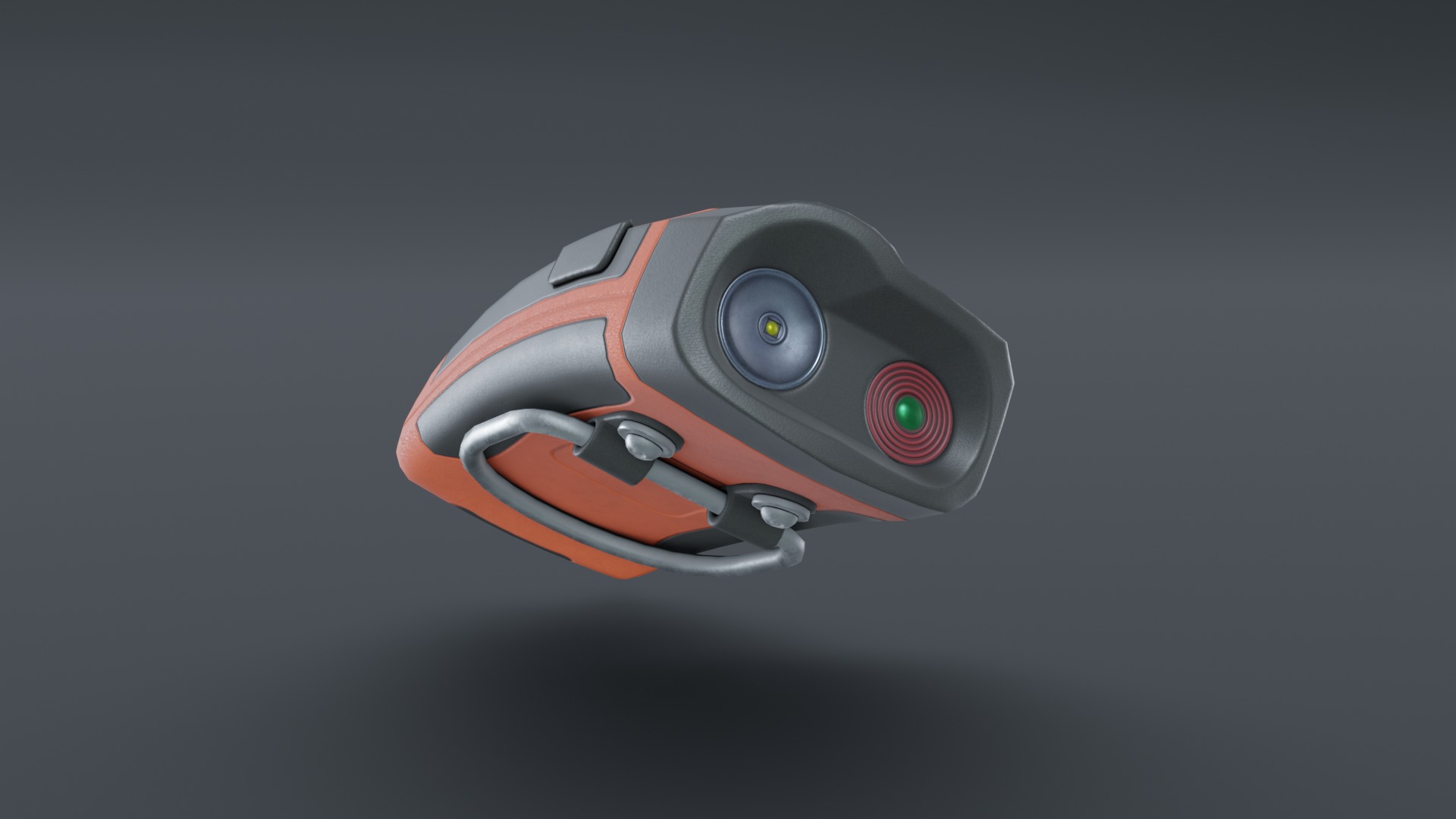 Thermal Camera Low-poly 3D model_3