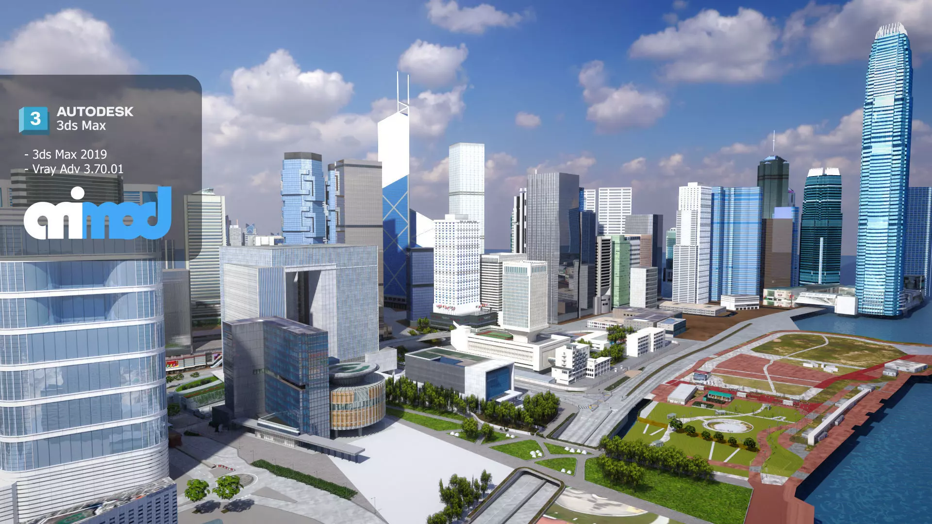 HK Central 3D model