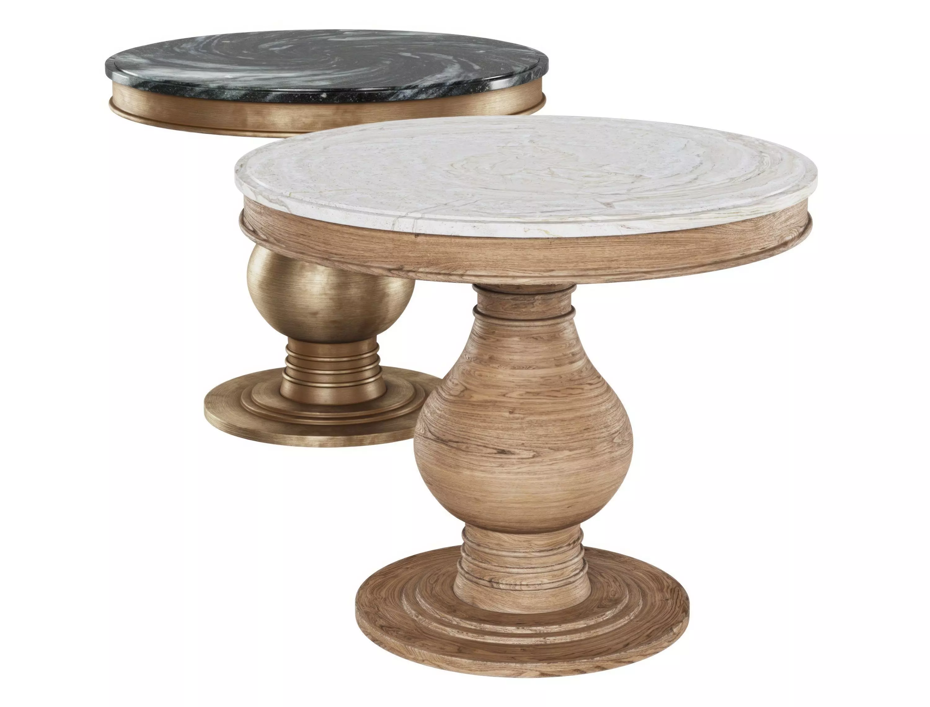 Elia Restaurant Circle Table  3D model_0