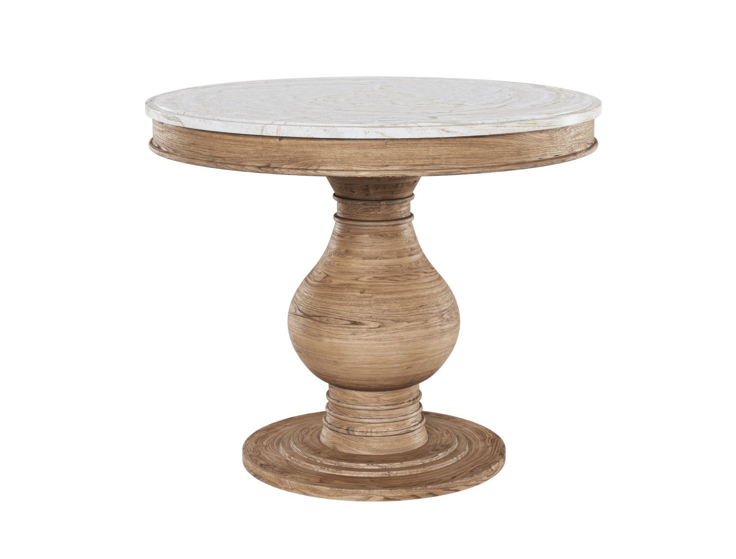 Elia Restaurant Circle Table  3D model_2