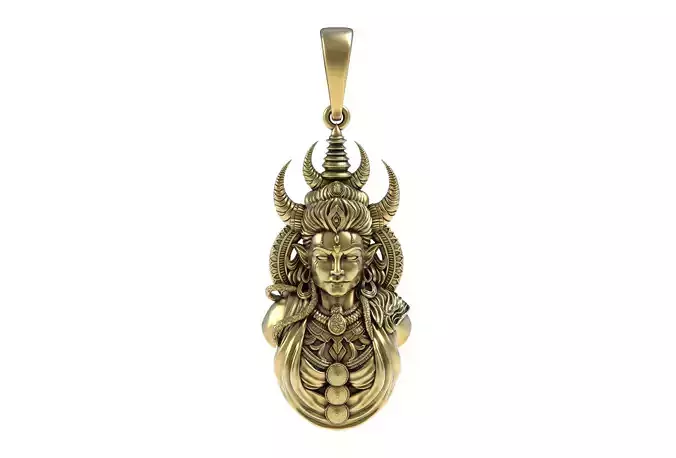 Ancient God Hip Hop Pendant