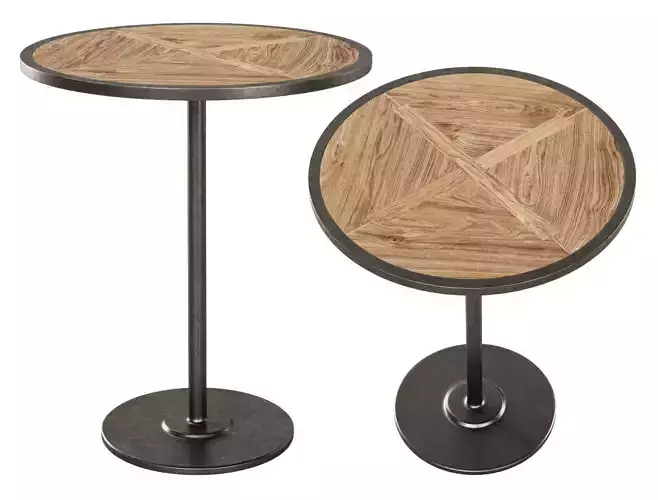 Flossy restaurant round table M2 