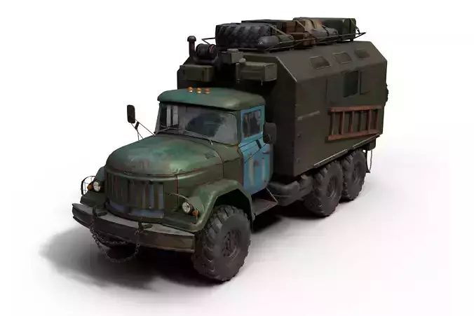 ZiL 131  3D model