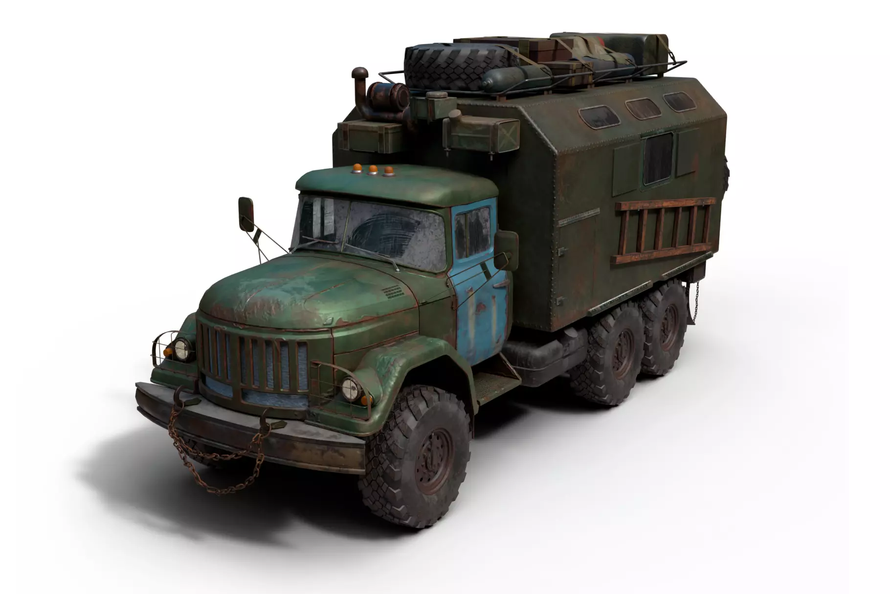 ZiL 131  3D model_0