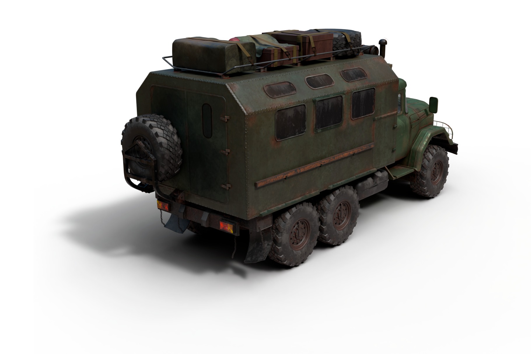 ZiL 131  3D model_5