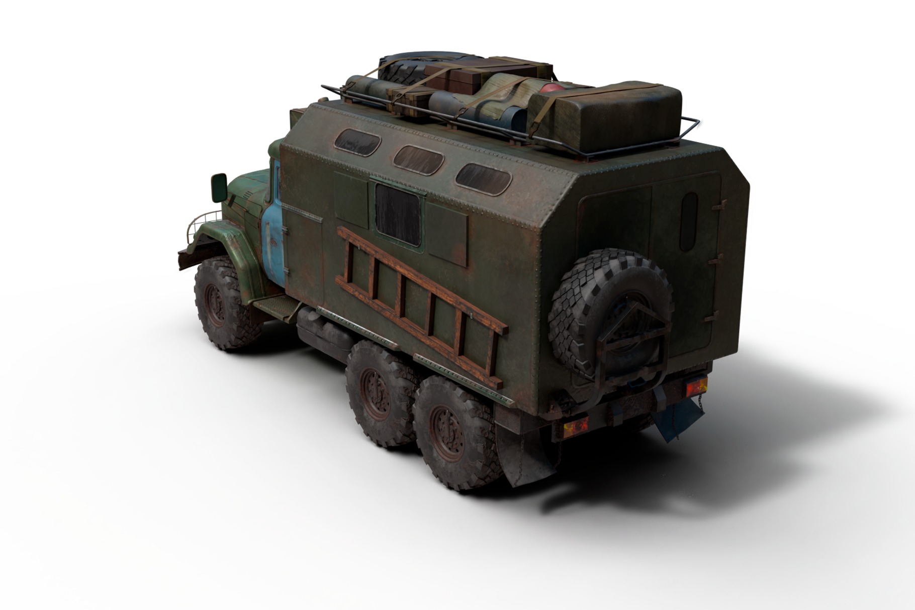 ZiL 131  3D model_3