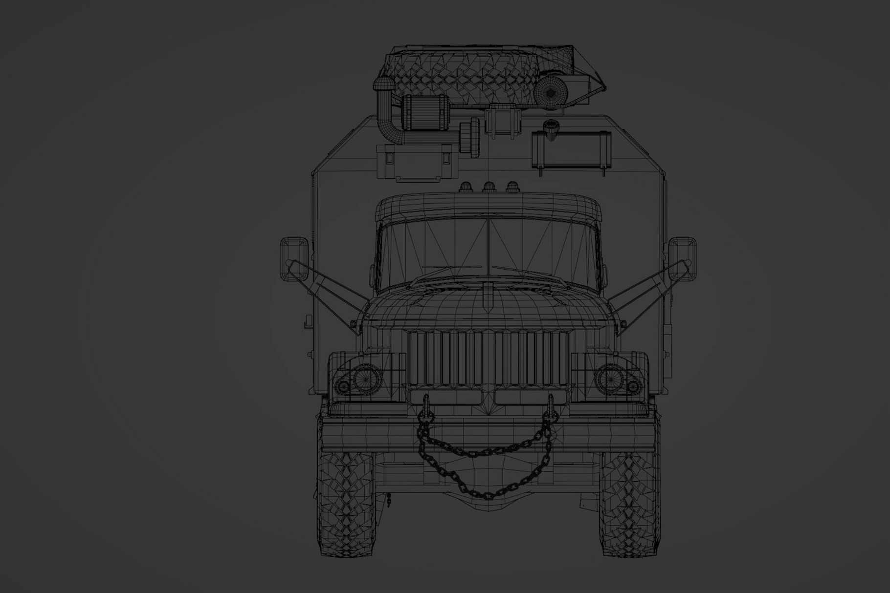 ZiL 131  3D model_15