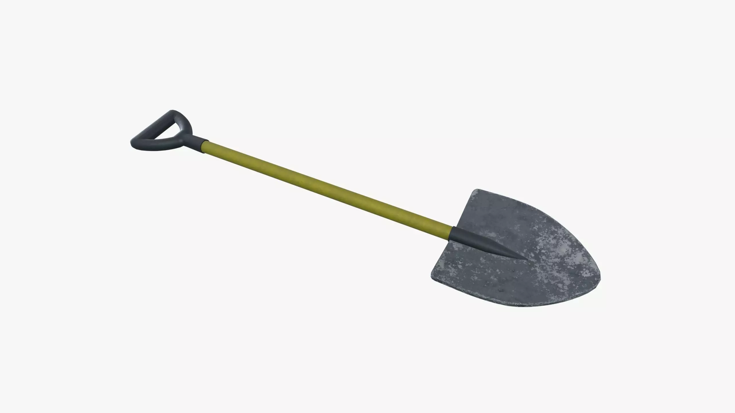 Shovel Low-poly 3D model