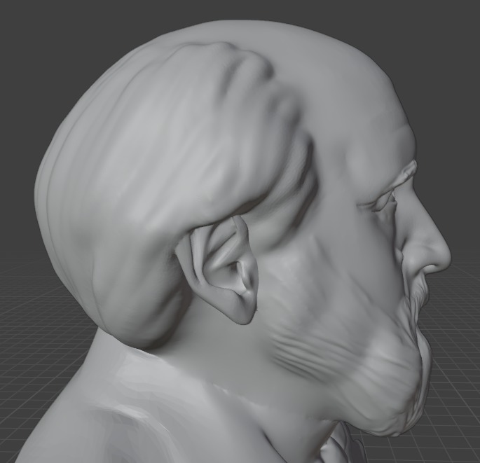 William Magear Tweed 3D print model_7