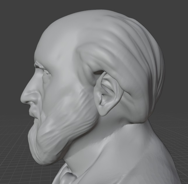 William Magear Tweed 3D print model_9